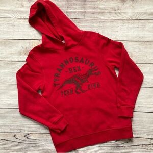 H&M Tyrannosaurus Rex Hoodie Sweatshirt Boys Size 8-10